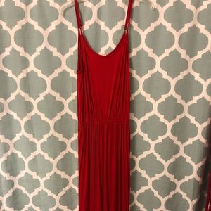 Red Maxi Dress